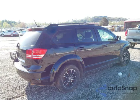 2018 Dodge Journey Se из США, поврежденный, VIN 3C4PDCAB9JT243816